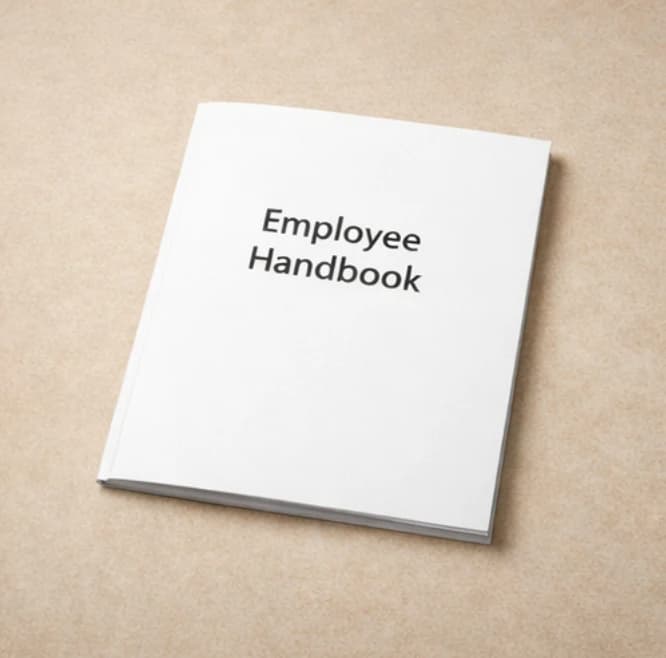 Employee Handbook — custom printed at The Chhapai Hub Indore
