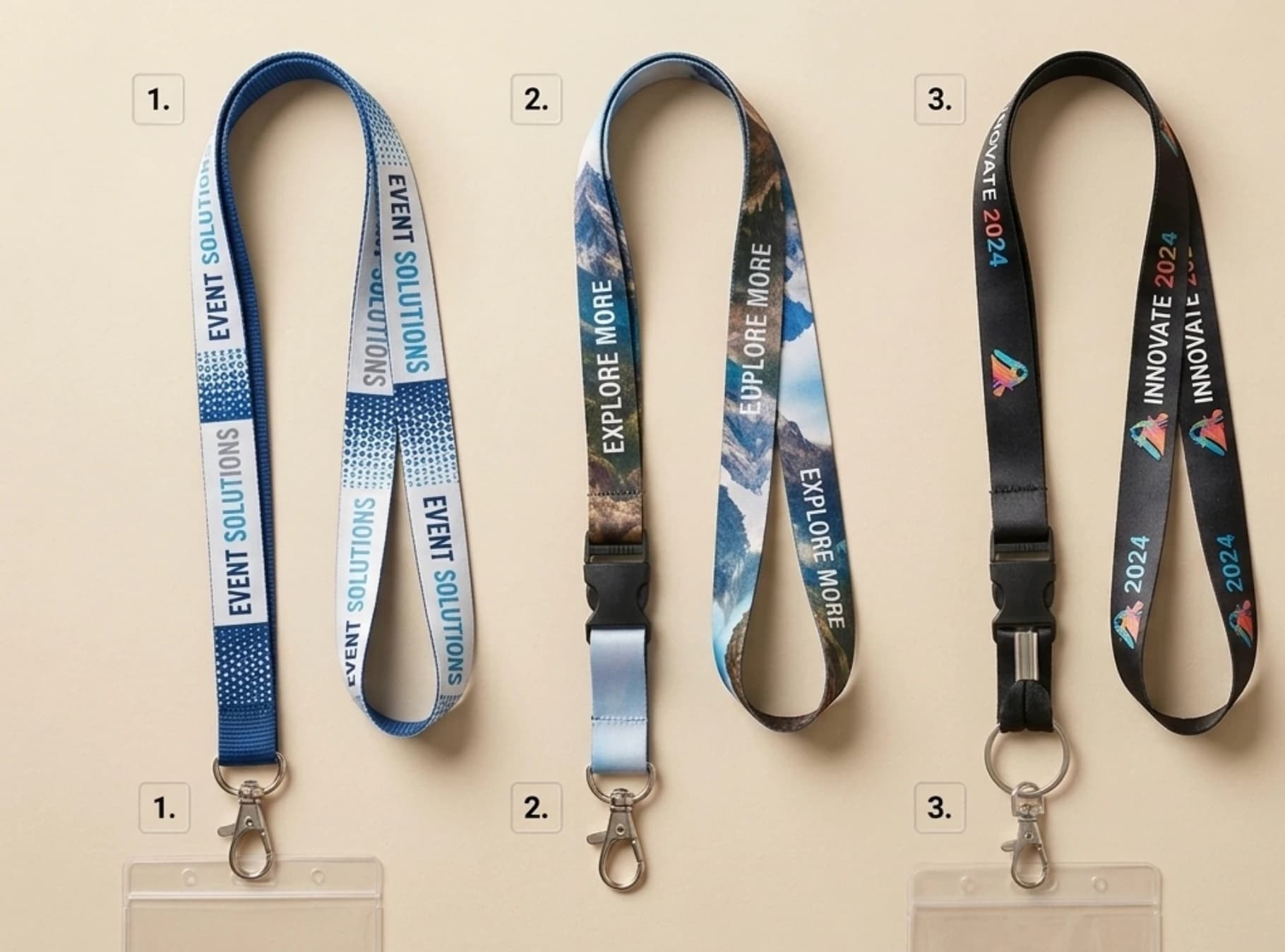 Event Lanyard — custom printed at The Chhapai Hub Indore