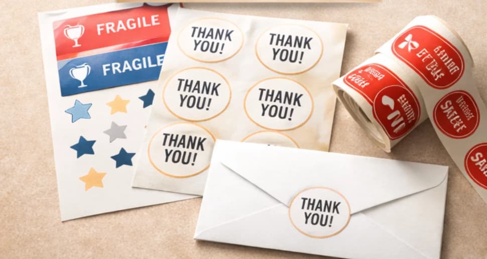 Paper Stickers — custom printed at The Chhapai Hub Indore