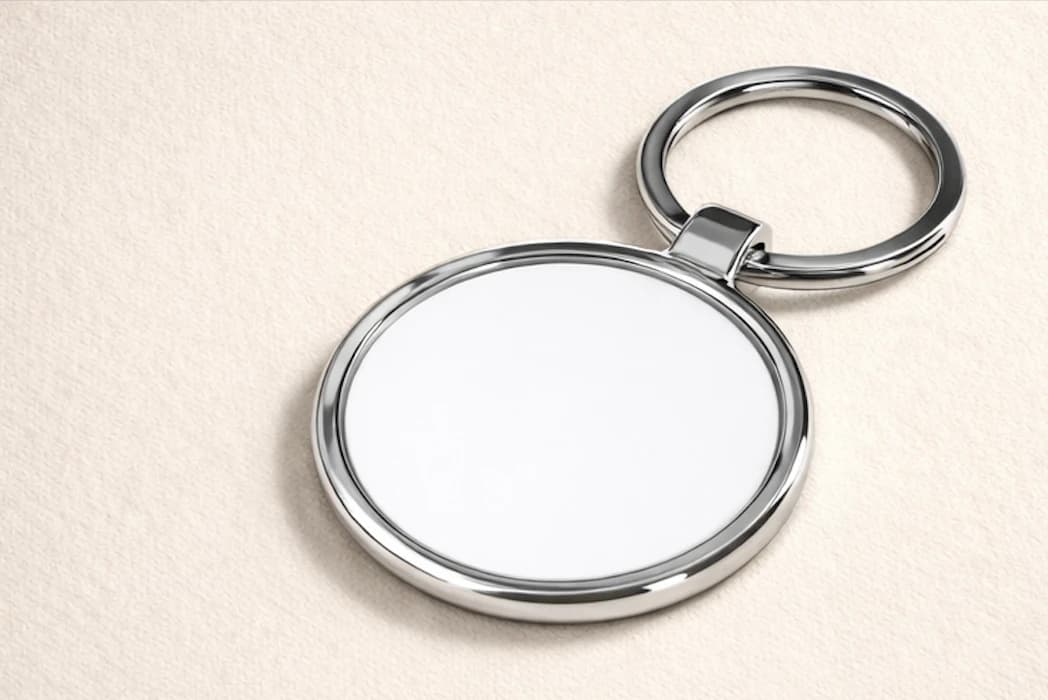 Metal Keychain - Custom Print — custom printed at The Chhapai Hub Indore