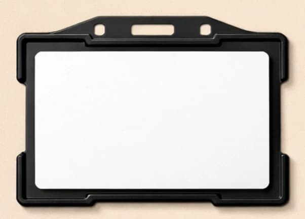 PVC ID Holder — custom printed at The Chhapai Hub Indore