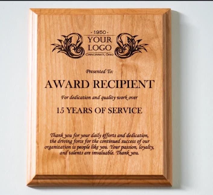 Wooden Certificate Frame