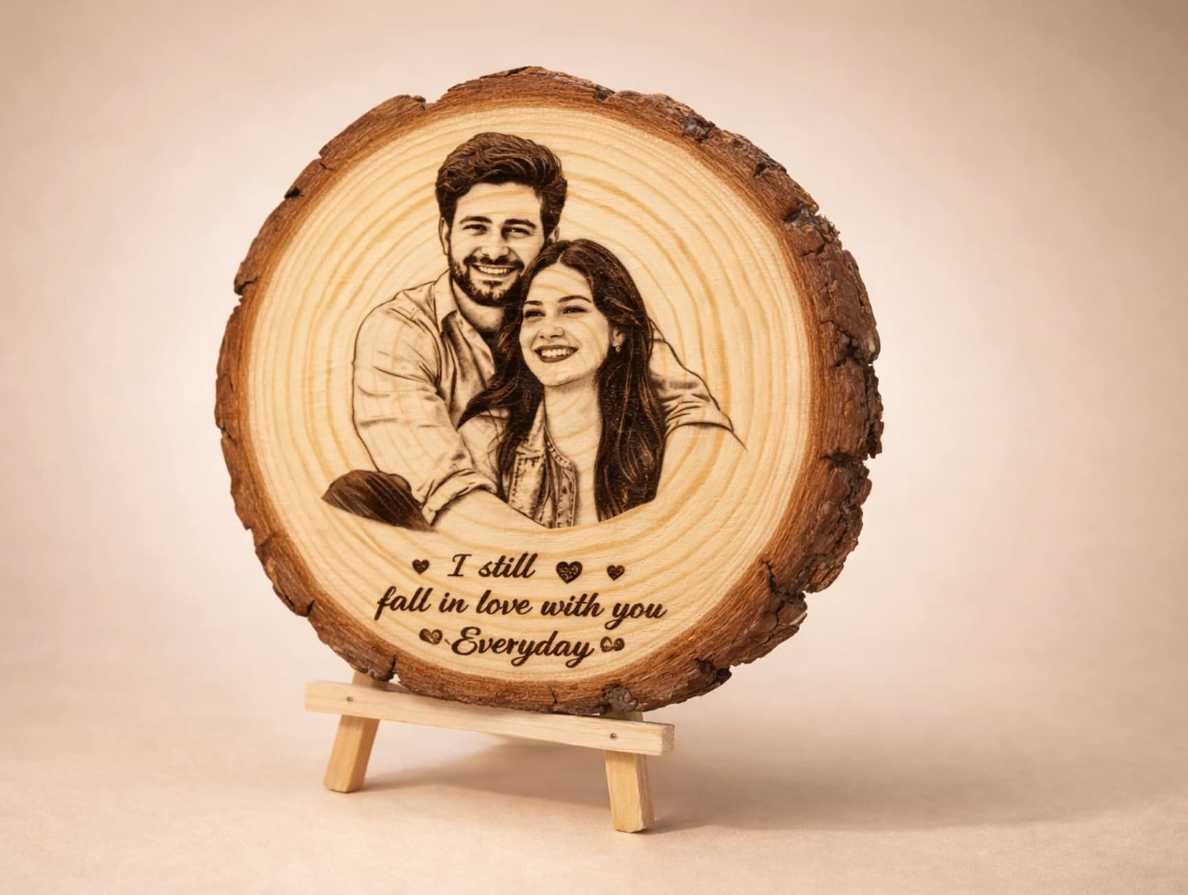 Wooden Engraved Frame