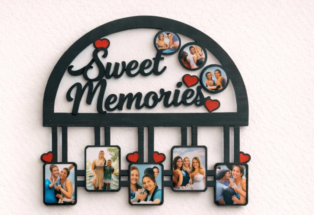 Wooden Memory Frame
