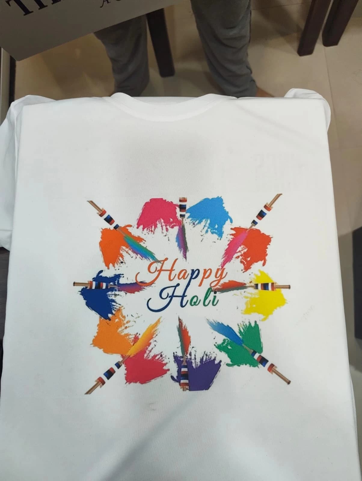 Custom Holi T-Shirt Printing
