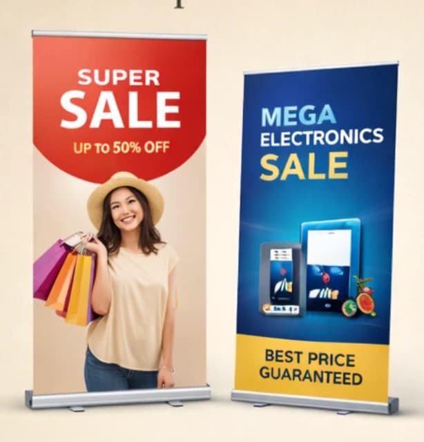 Event Signage Stand