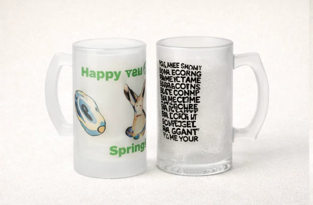 Frosted Beer Mug