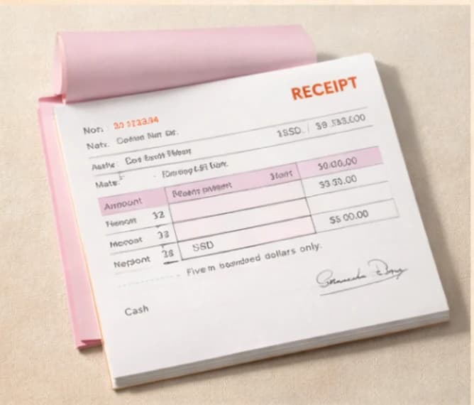 Receipt Book