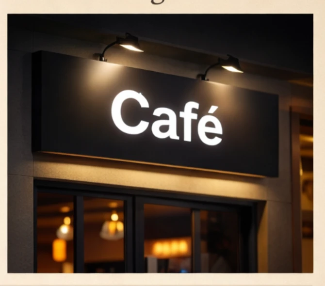Reception Branding Panel